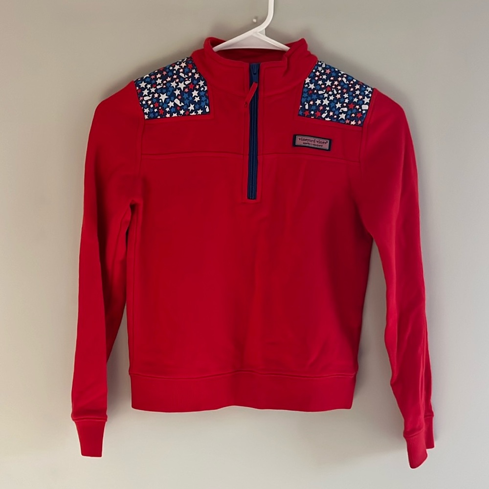 Vineyard vines girls quarter zip.